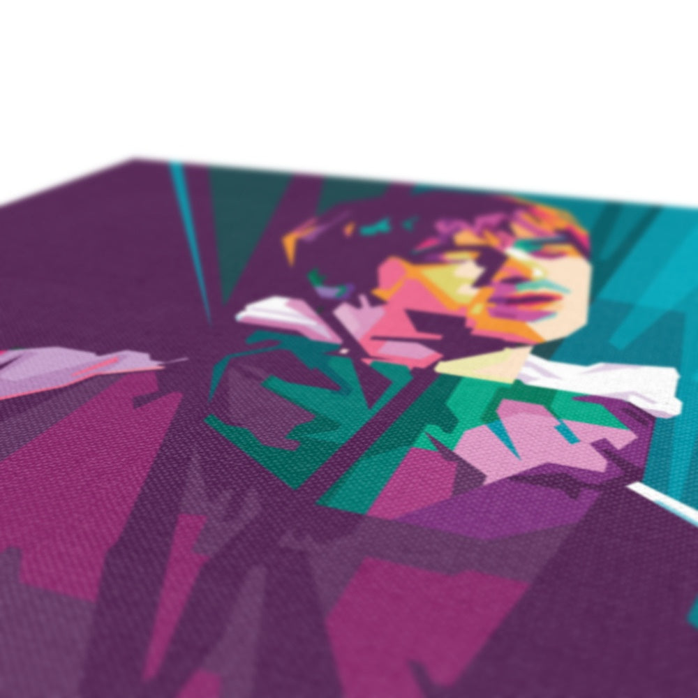 Noel Gallagher Pop Art - WPAP Eco Canvas