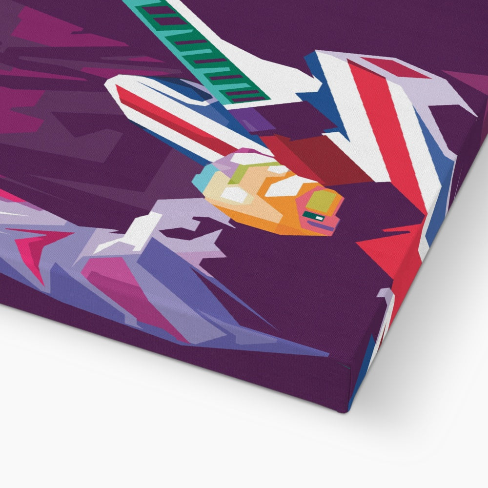 Noel Gallagher Pop Art - WPAP Eco Canvas