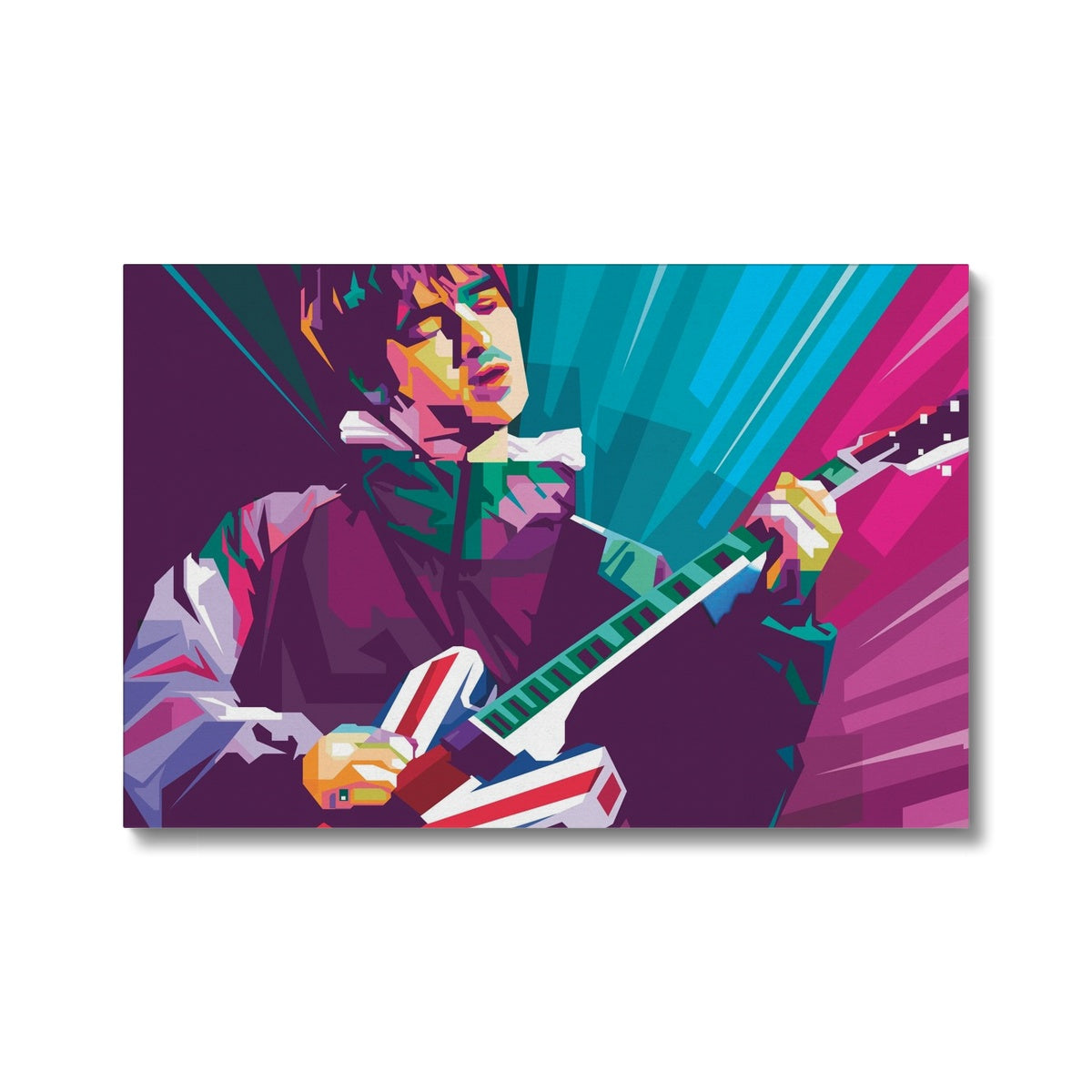 Noel Gallagher Pop Art - WPAP Eco Canvas