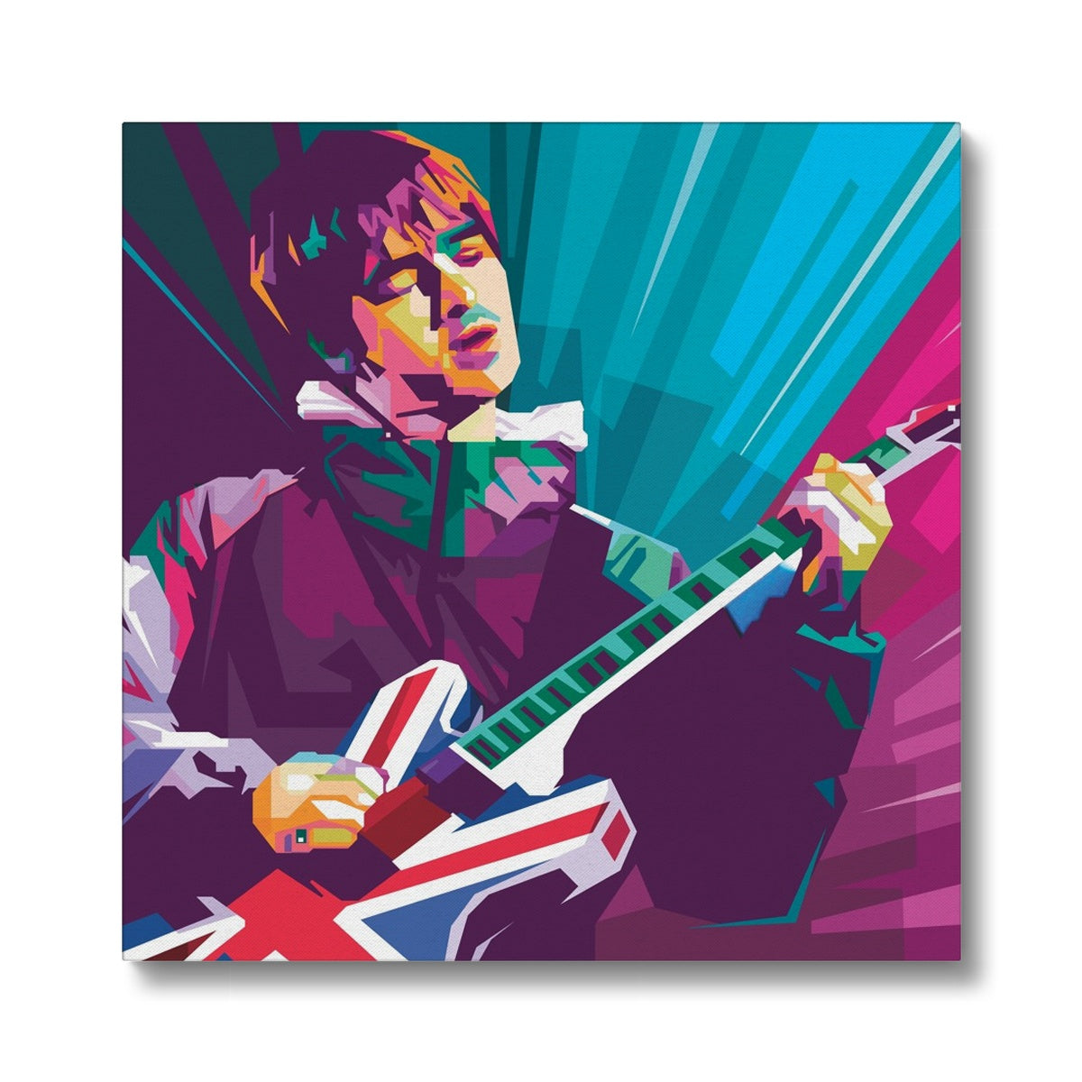 Noel Gallagher Pop Art - WPAP Eco Canvas