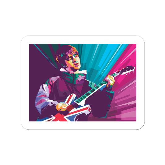 Noel Gallagher Pop Art - WPAP Sticker