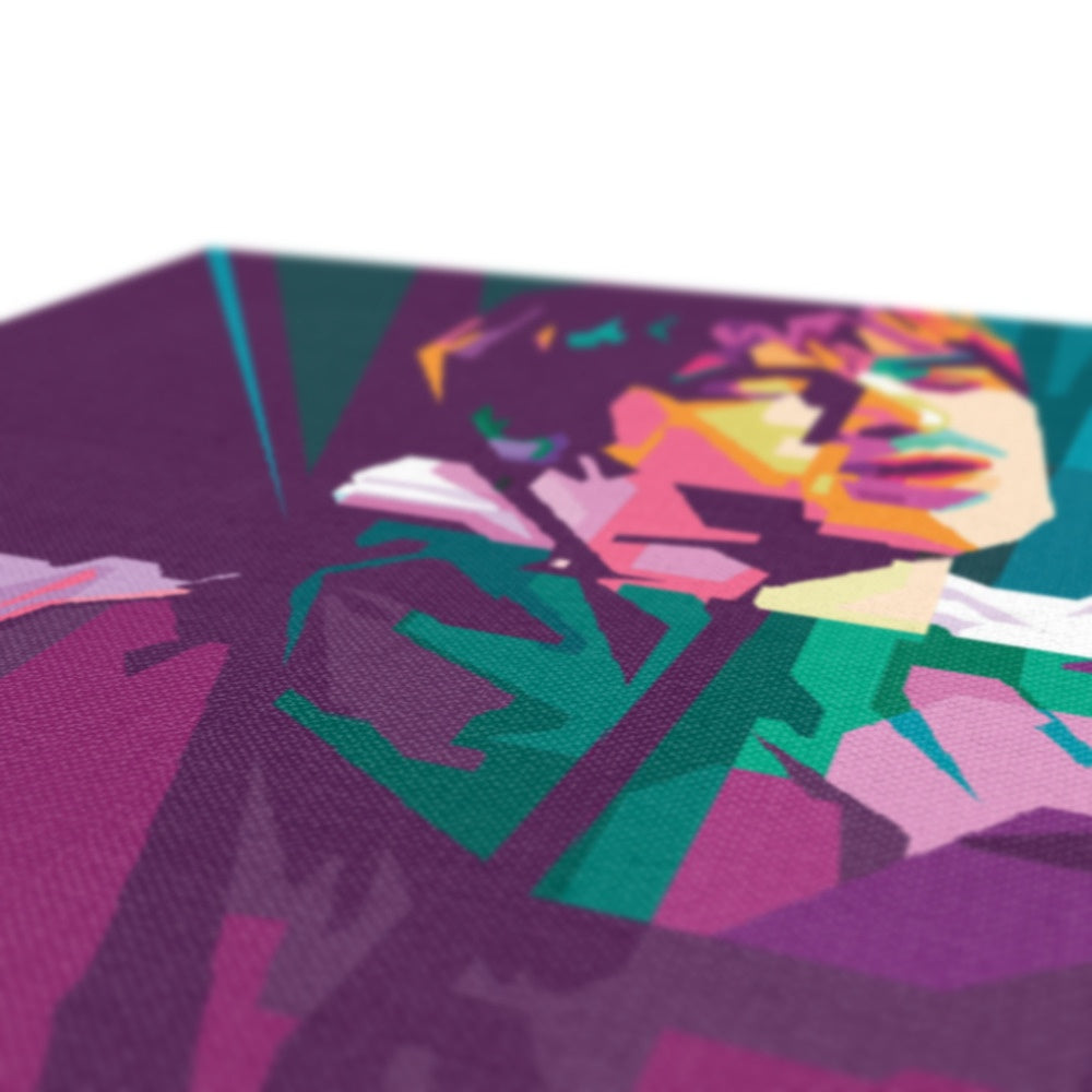 Noel Gallagher Pop Art - WPAP Eco Canvas
